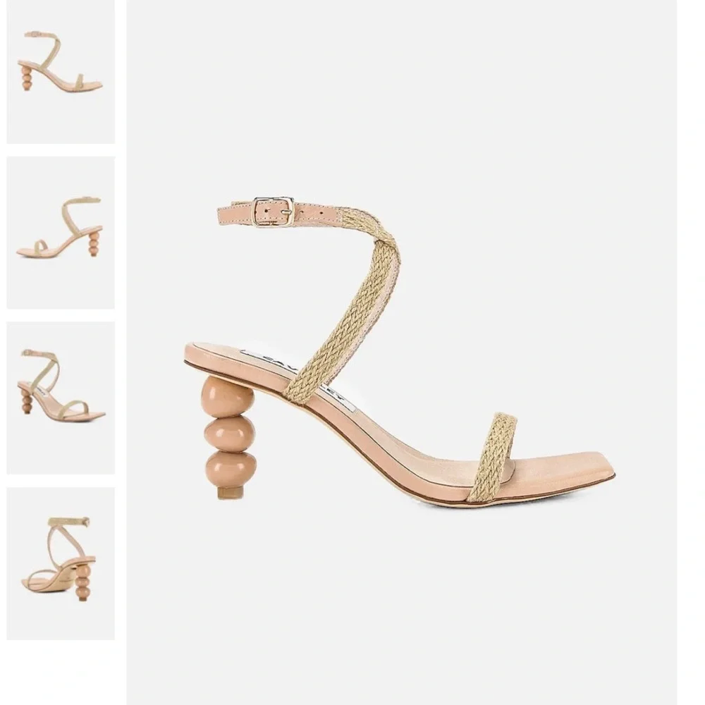 Caverley Jamie Heel Natural - Picture 2 of 8